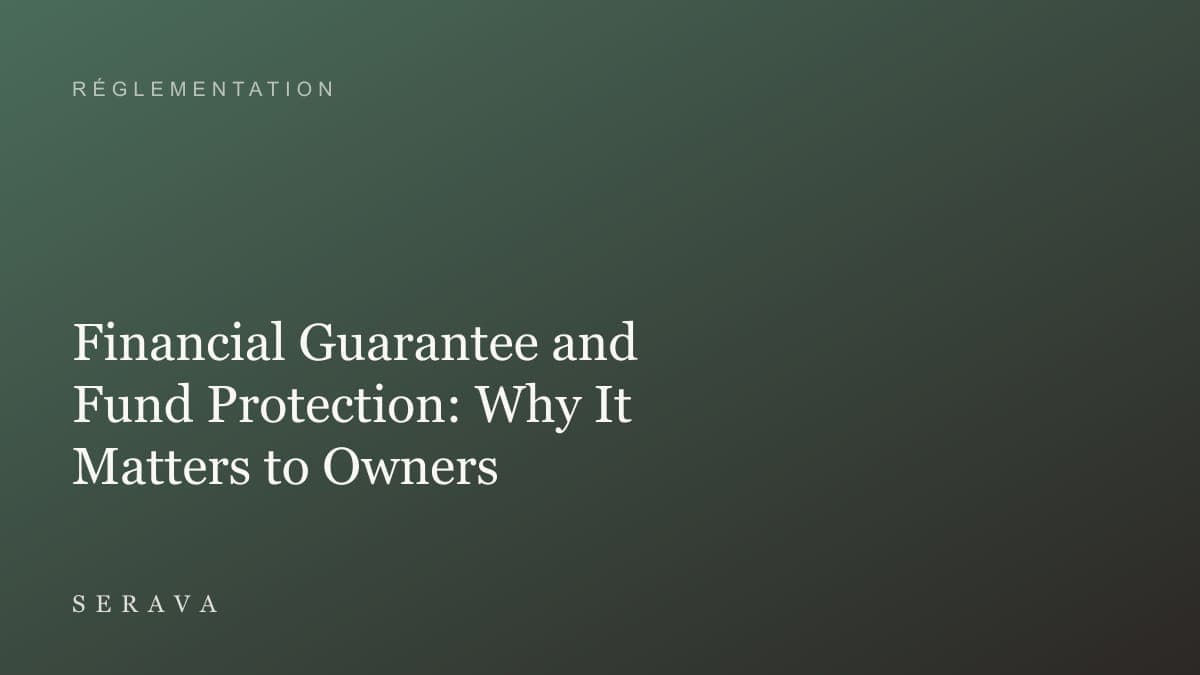 Financial Guarantee and Fund Protection for Owners